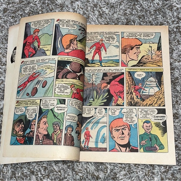 VINTAGE 1966 M.F. ENTERPRISES CAPTAIN MARVEL Silver Age Giant Size Comic #2 - Picture 7 of 9